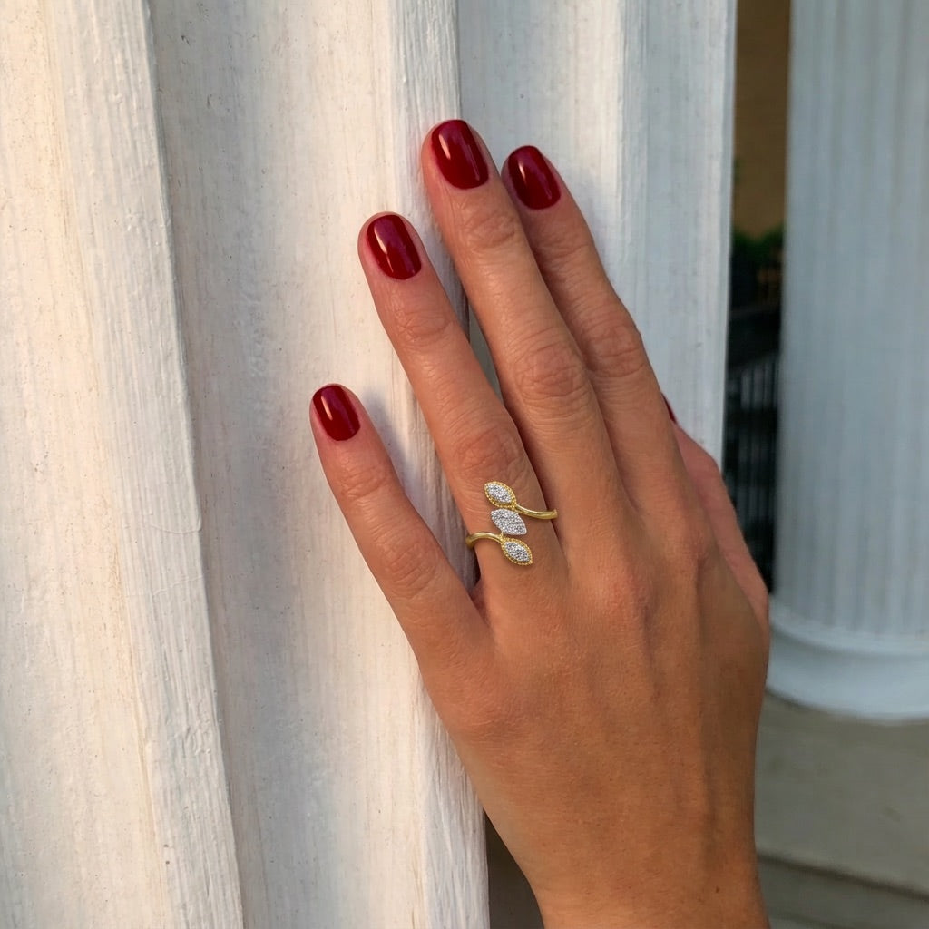 Golden hour Diamond Ring