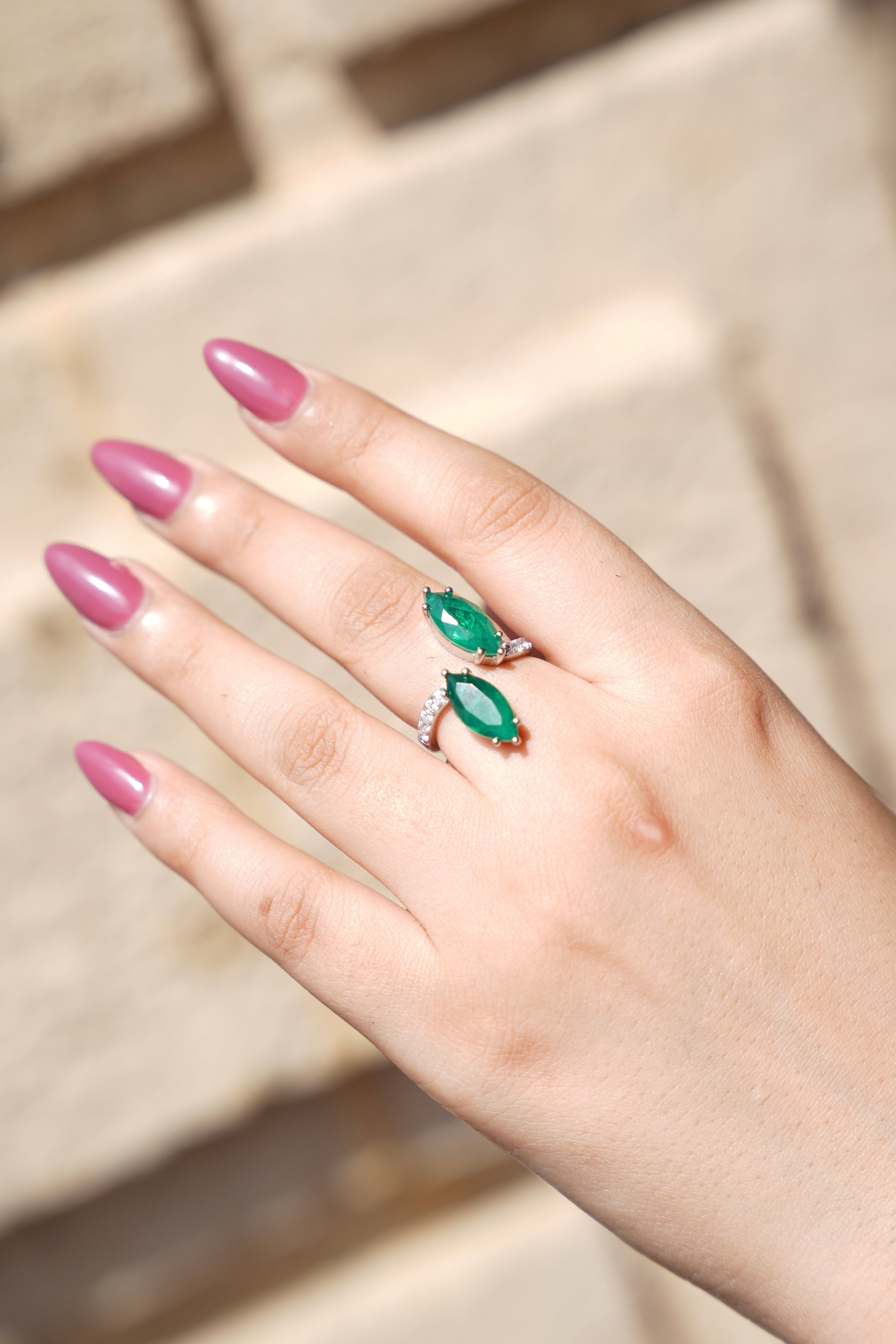 Verdant Muse Ring
